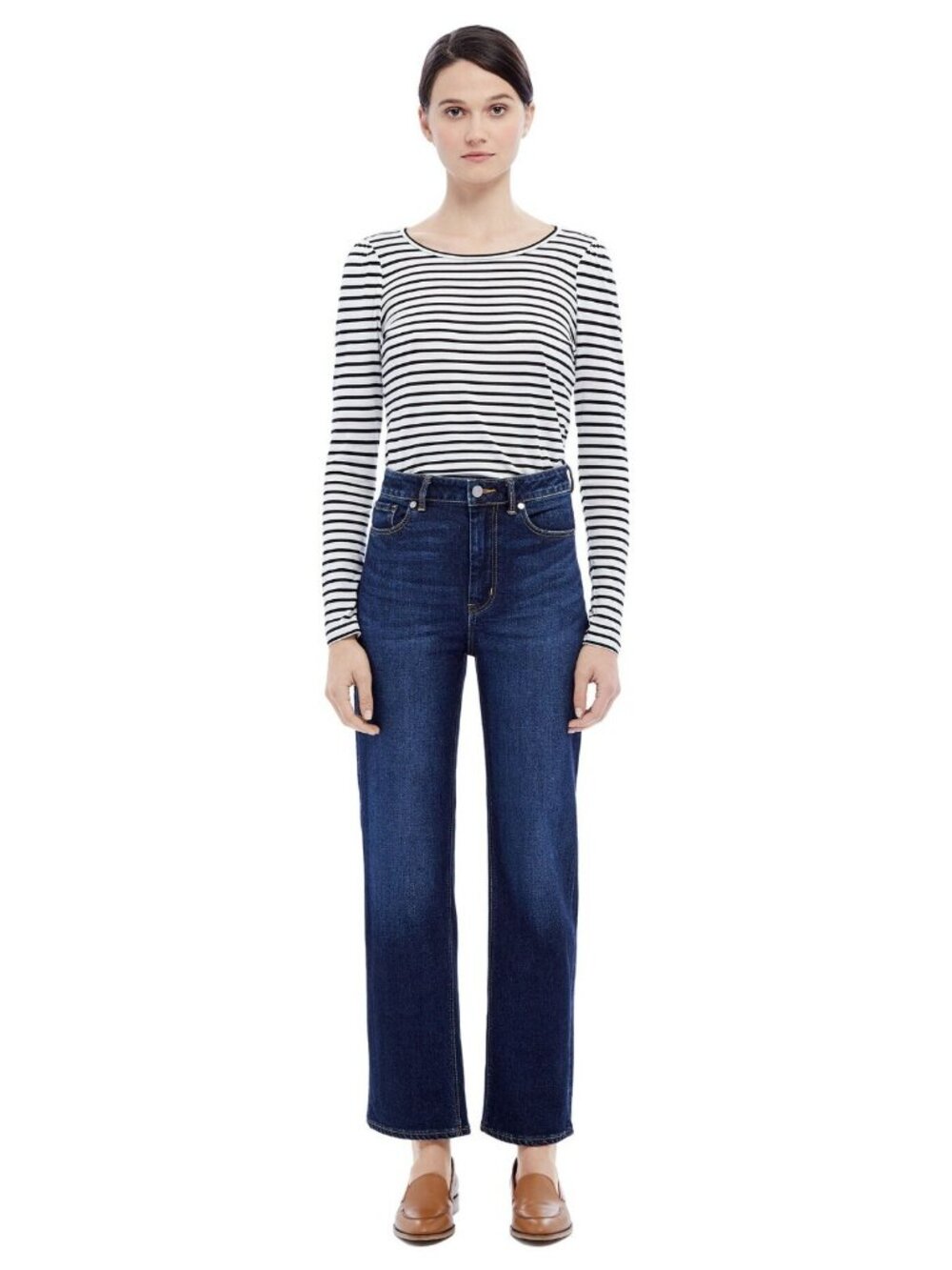 Rebecca Taylor La Vie Anais Denim dark wash high rise Jeans sz 24